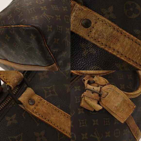 LOUIS VUITTON Monogram Keepall Bandouliere 55 Boston Bag M41414 LV Auth bs26511 - Picture 15 of 15
